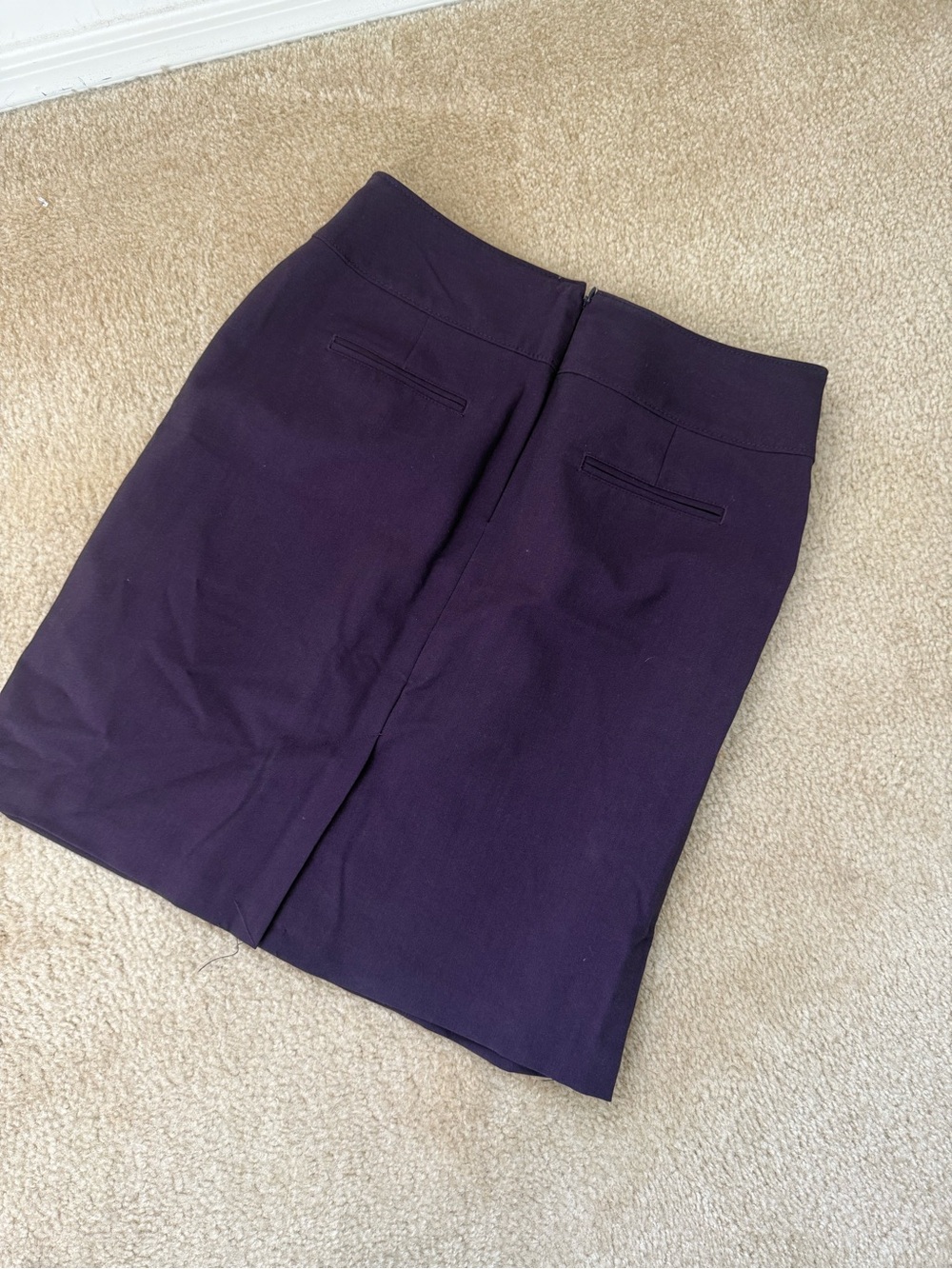 Worthington Deep Purple Strapless Dress Top